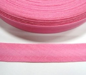 Косая бейка х/б 15мм, 5м, цвет 017 розовый фото в интернет-магазине Hobbymir.ru
