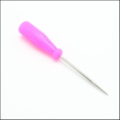 Шило проколочное, 3,75мм, пластиковая ручка,цв.розовый фото в интернет-магазине Hobbymir.ru
