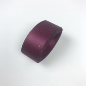 Лента сатин металлик 25мм * 3м, цв. фиолетовый фото в интернет-магазине Hobbymir.ru