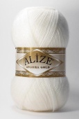 Пряжа ALIZE "ANGORA GOLD" цвет перламутровый, 80% акрил, 20% шерсть, 550м, 100гр фото на сайте Hobbymir.ru