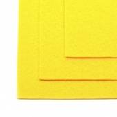 Фетр листовой мягкий IDEAL 1мм 20х30см, цв.643 желтый фото на сайте Hobbymir.ru