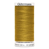 Нитки Gutermann для джинсы 100м, цвет 1970 коричневый фото в интернет-магазине Hobbymir.ru