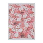 Рисовая бумага для декупажа "Ковер из роз" формат A3, 25г/м   2694714 фото на сайте Hobbymir.ru