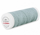 Нитки Aurora Cotton вощеные № 50/3 180-200м, цв. серо-голубой арт. 21143 фото в интернет-магазине Hobbymir.ru