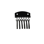 Ключница 6 карабинов, цв черный никель фото на сайте Hobbymir.ru