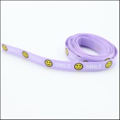 Репсовая лента "SMILE" 10мм *3м,цвет сиреневый фото в интернет-магазине Hobbymir.ru