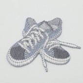 Аппликации клеевые кроссовки, цвет ассорти фото в интернет-магазине Hobbymir.ru