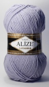 Пряжа ALIZE "Lanagold" цвет серый, 51% акрил, 49% шерсть, 240м, 100гр фото на сайте Hobbymir.ru
