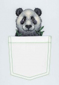 Набор для вышивания ЖАР-ПТИЦА Веселая панда 8х9 см фото на сайте Hobbymir.ru
