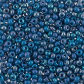 Бисер "GAMMA" Чехия круглый 1 10/0 2.3 мм цвет А 028 голубой/меланж 5 г фото на сайте Hobbymir.ru