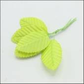 Листья тканевые на проволоке,10шт,цв. салатовый фото на сайте Hobbymir.ru