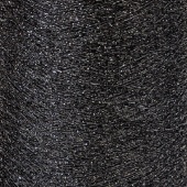 Пряжа Люрекс 33 черный, 100% полиэстер, 1400м, 50г фото на сайте Hobbymir.ru