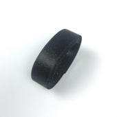 Лента сатин металлик 15мм * 3м, цв. черный фото в интернет-магазине Hobbymir.ru