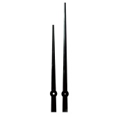 Комплект металлических стрелок, (180/135) цвет черный 9042  фото на сайте Hobbymir.ru