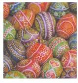 Салфетка для декупажа "Пасхальные яйца 2" 33*33 см фото на сайте Hobbymir.ru