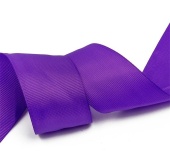 Репсовая лента, шир. 40мм, цв. фиолетовый фото в интернет-магазине Hobbymir.ru