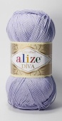 Пряжа ALIZE "DIVA" цвет св.лиловый, 100% микрофибра, 350м, 100гр фото на сайте Hobbymir.ru