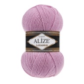 Пряжа ALIZE "Lanagold" цвет 98 розовый , 51% акрил, 49% шерсть, 240м, 100гр фото на сайте Hobbymir.ru