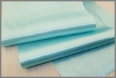 Однотонная атласная лента 280мм * 9м, цвет голубой фото в интернет-магазине Hobbymir.ru