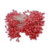 Тычинки для искусственных цветов, цв. коралловый фото на сайте Hobbymir.ru