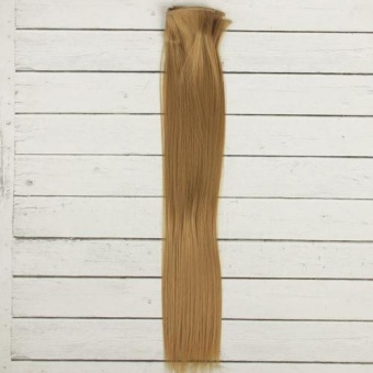Волосы - тресс для кукол Прямые длина волос 40 см, ширина 50 см, №22Т 2294381